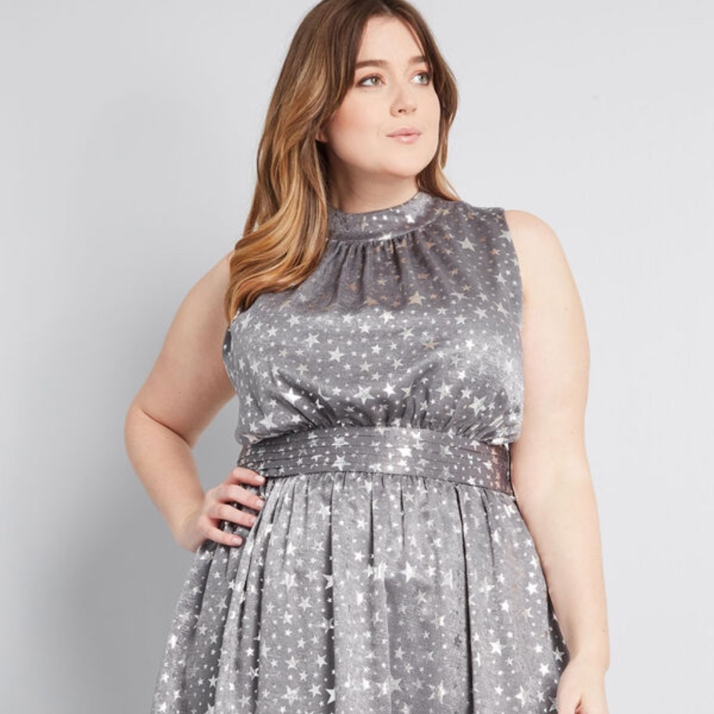 Modcloth Windy City Dress in Stars